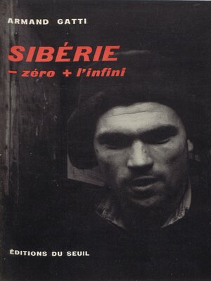 cover image of Sibérie -zéro + l'infini